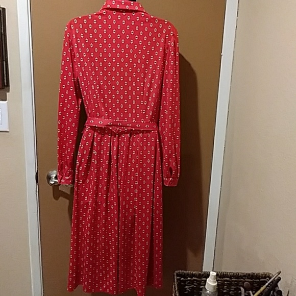 Muriel Ryan 70's Style Dress Sz Large - Picture 2 of 3